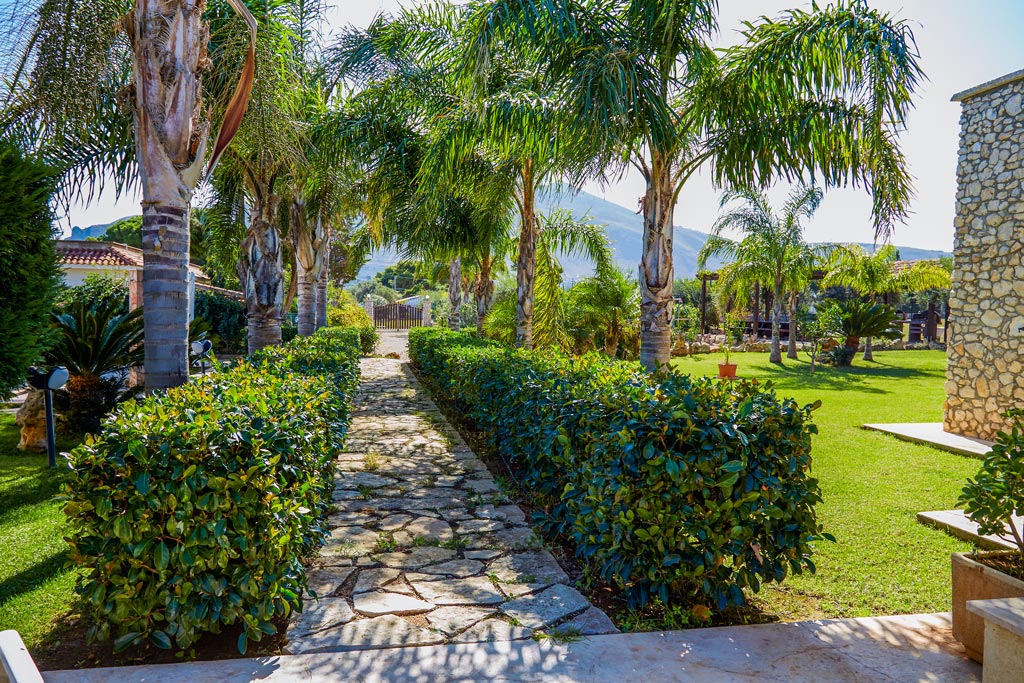Vista nel Giardino del Residence 3
